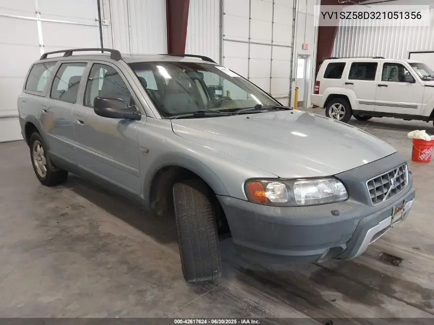2002 Volvo V70 Xc VIN: YV1SZ58D321051356 Lot: 42617624