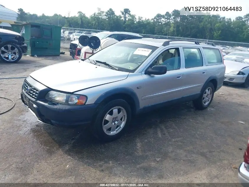 2002 Volvo V70 Xc VIN: YV1SZ58D921064483 Lot: 42705032