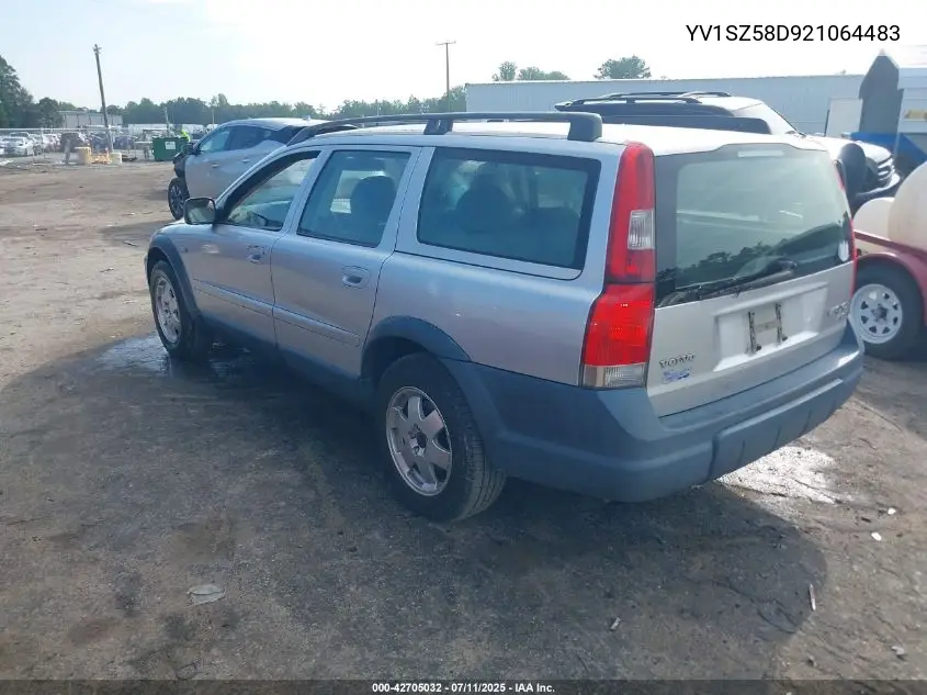 2002 Volvo V70 Xc VIN: YV1SZ58D921064483 Lot: 42705032