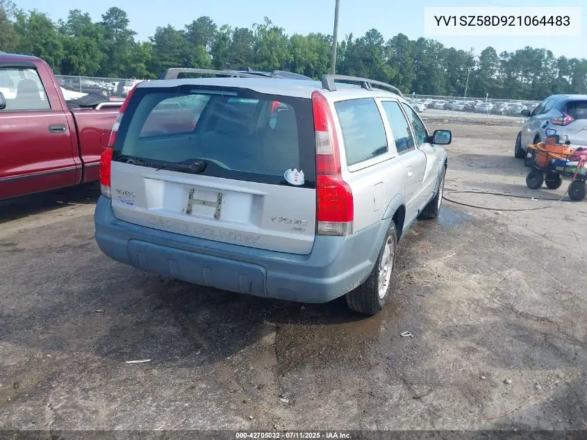 2002 Volvo V70 Xc VIN: YV1SZ58D921064483 Lot: 42705032
