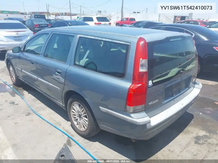 2004 Volvo V70 2.4 VIN: YV1SW61T542410073 Lot: 42615568