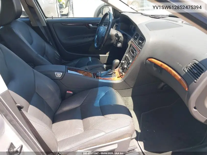 2005 Volvo V70 2.4 VIN: YV1SW612852475394 Lot: 42211347