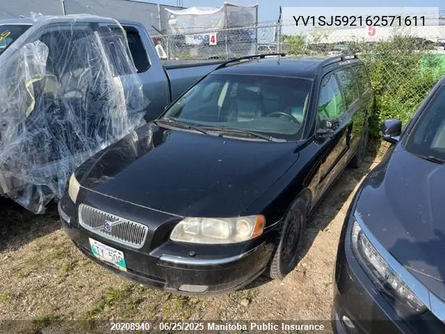 2006 Volvo V70 2.5T VIN: YV1SJ592162571611 Lot: 20208940