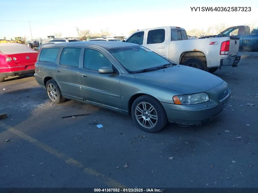 2006 Volvo V70 2.4 VIN: YV1SW640362587323 Lot: 41387552