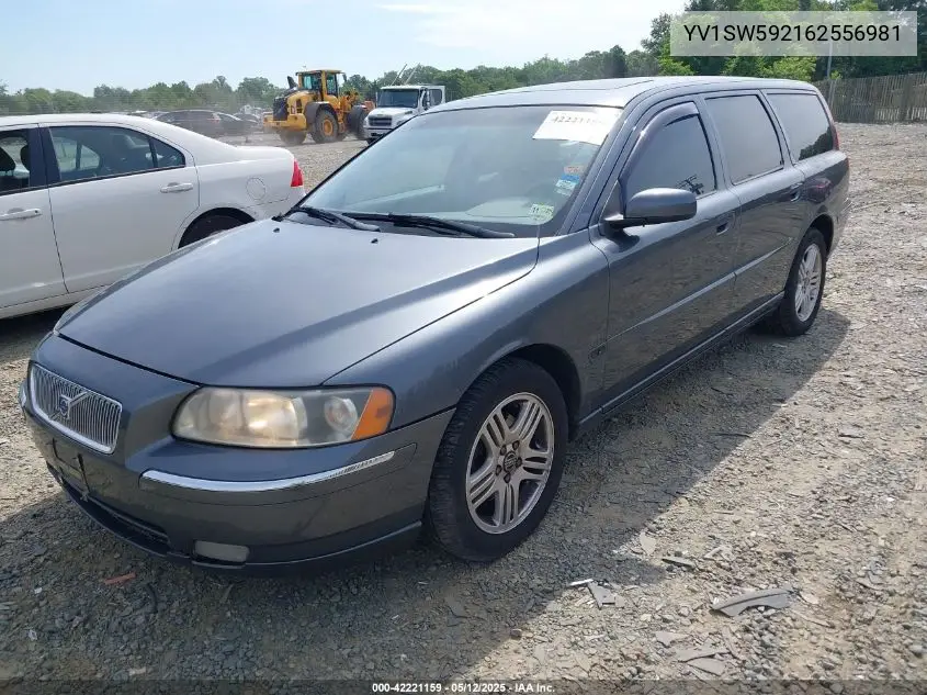 2006 Volvo V70 2.5T VIN: YV1SW592162556981 Lot: 42221159