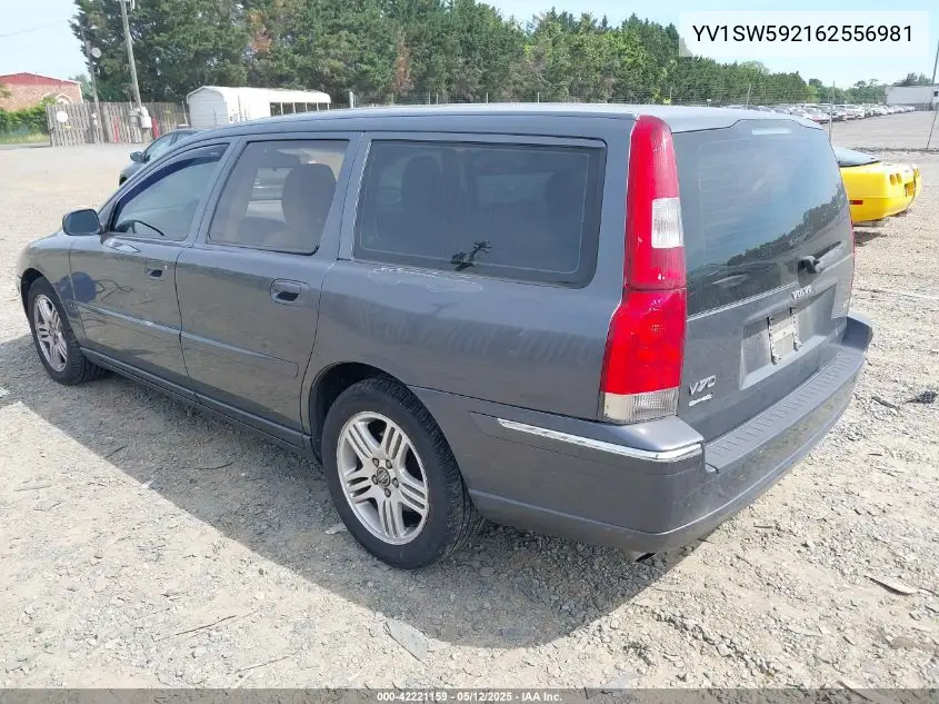 2006 Volvo V70 2.5T VIN: YV1SW592162556981 Lot: 42221159