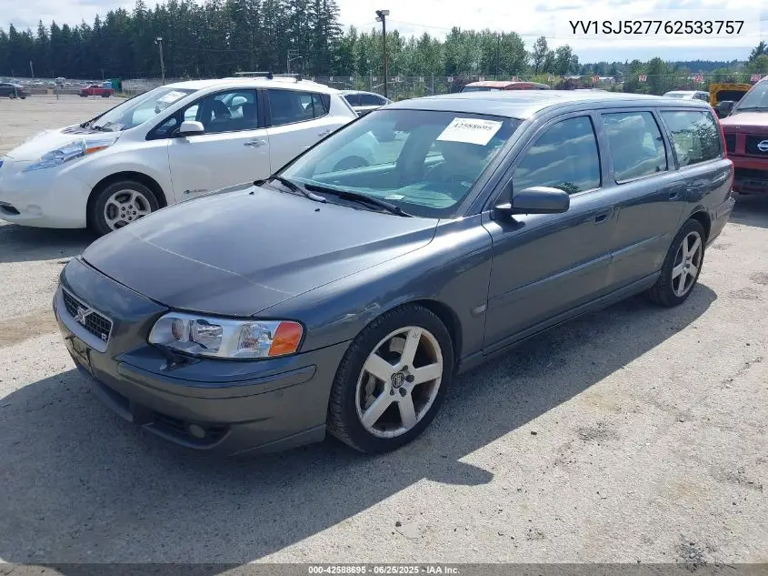2006 Volvo V70 R VIN: YV1SJ527762533757 Lot: 42588695