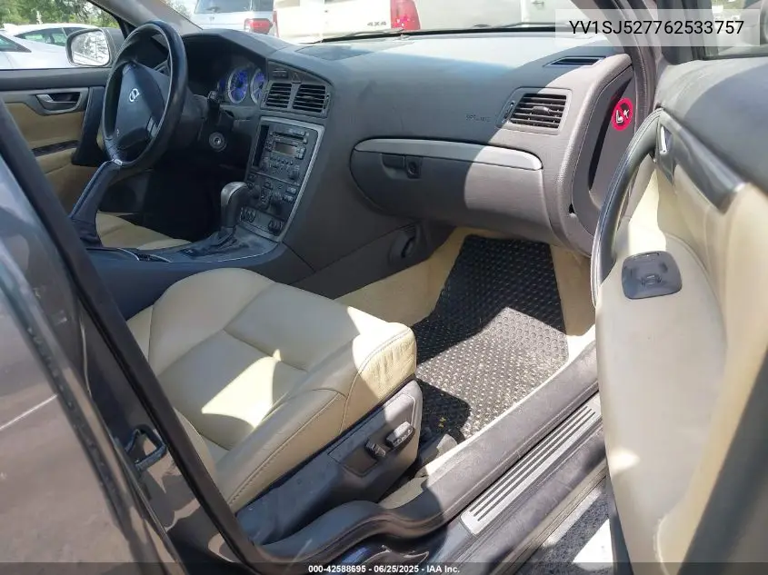 2006 Volvo V70 R VIN: YV1SJ527762533757 Lot: 42588695