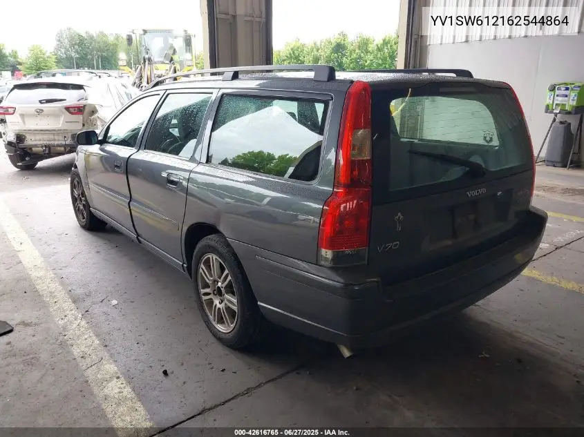 2006 Volvo V70 2.4 VIN: YV1SW612162544864 Lot: 42616765
