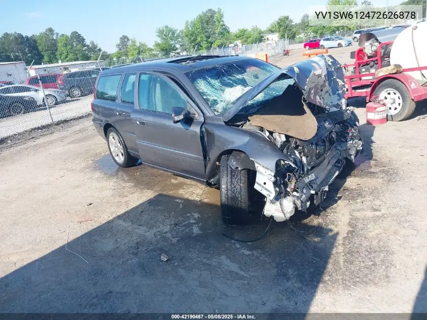 2007 Volvo V70 2.4 VIN: YV1SW612472626878 Lot: 42190467