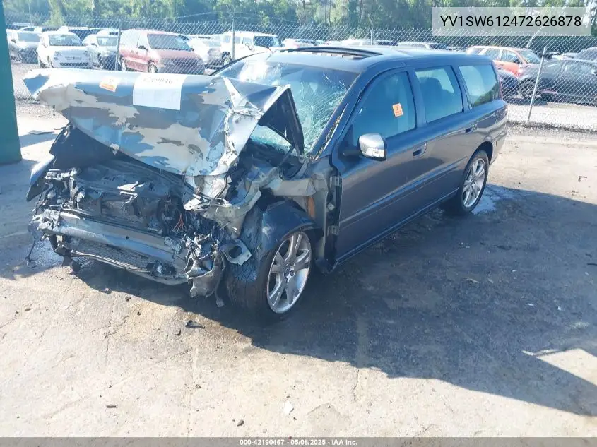 2007 Volvo V70 2.4 VIN: YV1SW612472626878 Lot: 42190467