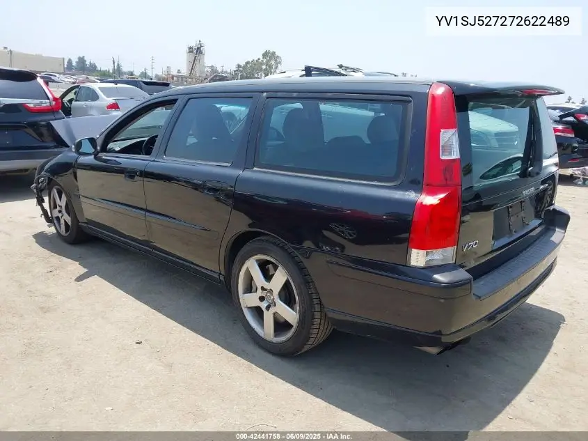 2007 Volvo V70 R VIN: YV1SJ527272622489 Lot: 42441758