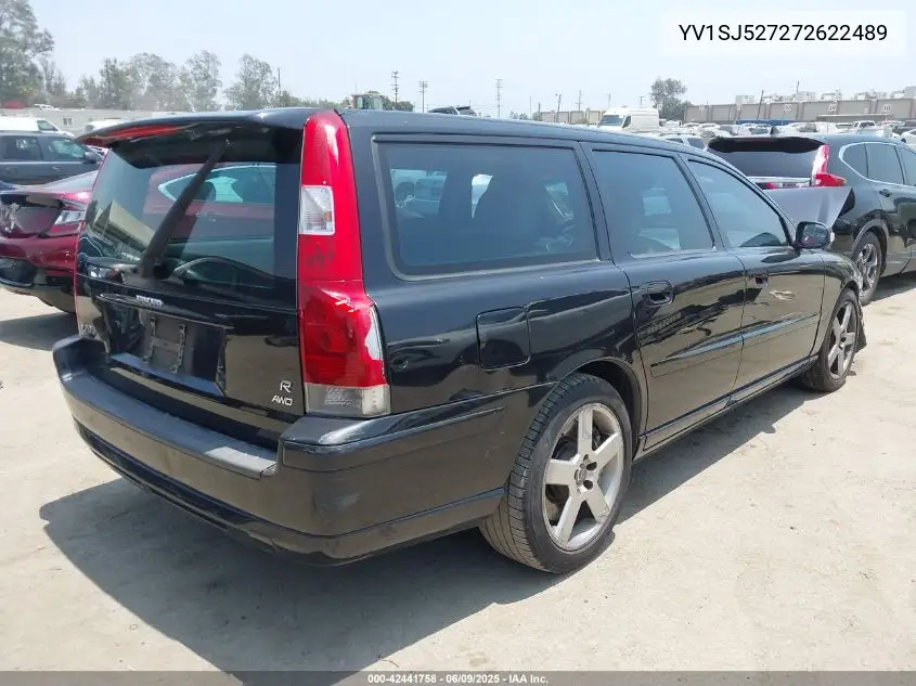 2007 Volvo V70 R VIN: YV1SJ527272622489 Lot: 42441758