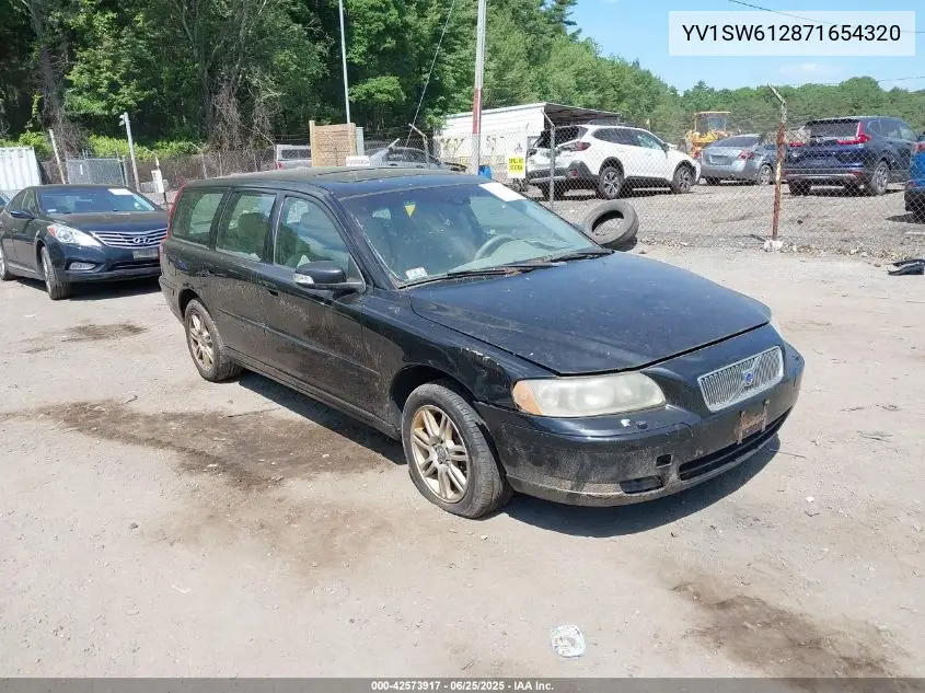 2007 Volvo V70 2.4 VIN: YV1SW612871654320 Lot: 42573917