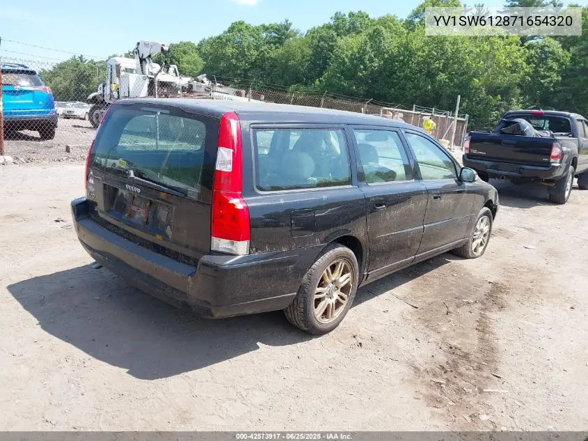 2007 Volvo V70 2.4 VIN: YV1SW612871654320 Lot: 42573917