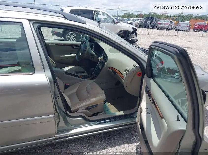 2007 Volvo V70 2.4 VIN: YV1SW612572618692 Lot: 42628232