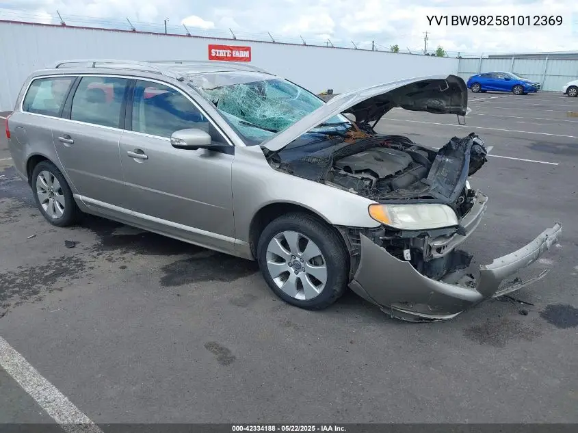 2008 Volvo V70 3.2 VIN: YV1BW982581012369 Lot: 42334188