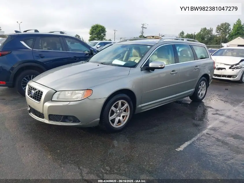 2008 Volvo V70 3.2 VIN: YV1BW982381047279 Lot: 42486620