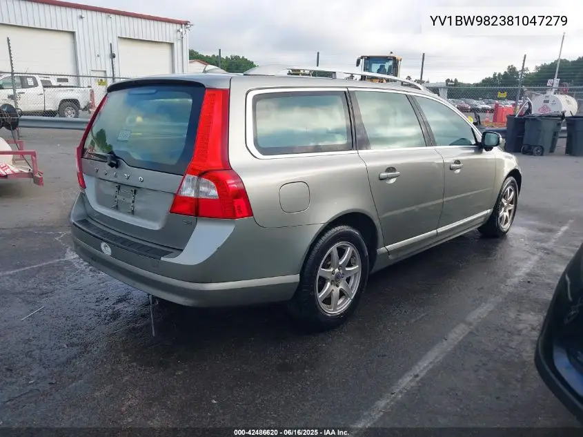 2008 Volvo V70 3.2 VIN: YV1BW982381047279 Lot: 42486620