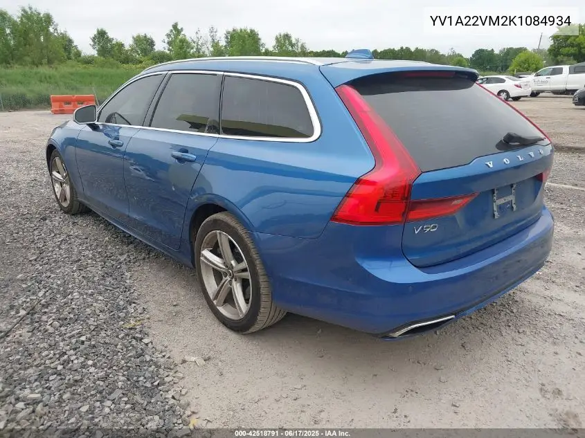2019 Volvo V90 T6 R-Design VIN: YV1A22VM2K1084934 Lot: 42518791