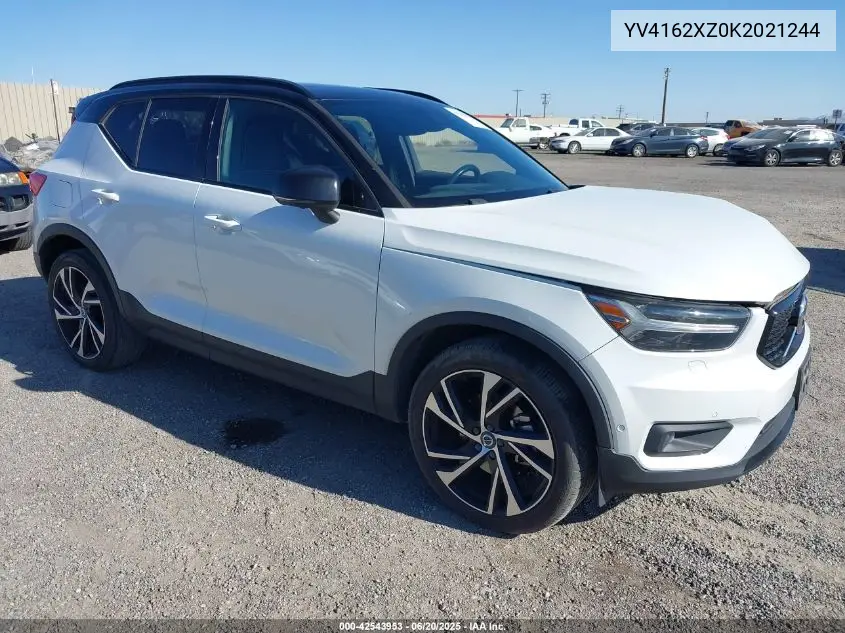 2019 Volvo Xc40 T5 Momentum/T5 R-Design VIN: YV4162XZ0K2021244 Lot: 42543953