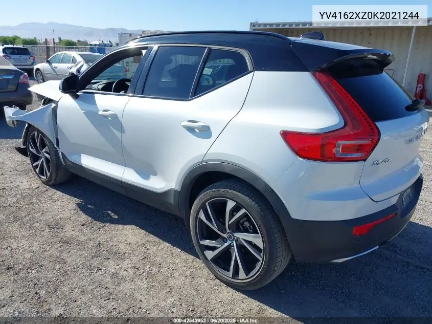 2019 Volvo Xc40 T5 Momentum/T5 R-Design VIN: YV4162XZ0K2021244 Lot: 42543953