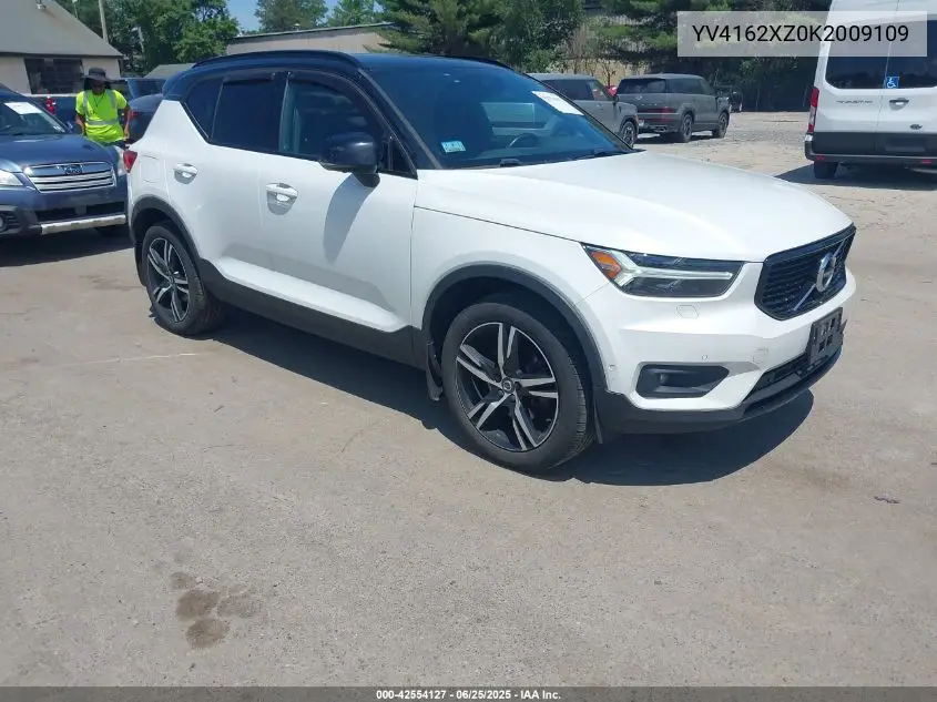 2019 Volvo Xc40 T5 Momentum/T5 R-Design VIN: YV4162XZ0K2009109 Lot: 42554127