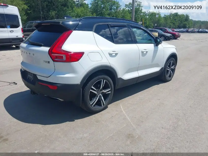 2019 Volvo Xc40 T5 Momentum/T5 R-Design VIN: YV4162XZ0K2009109 Lot: 42554127