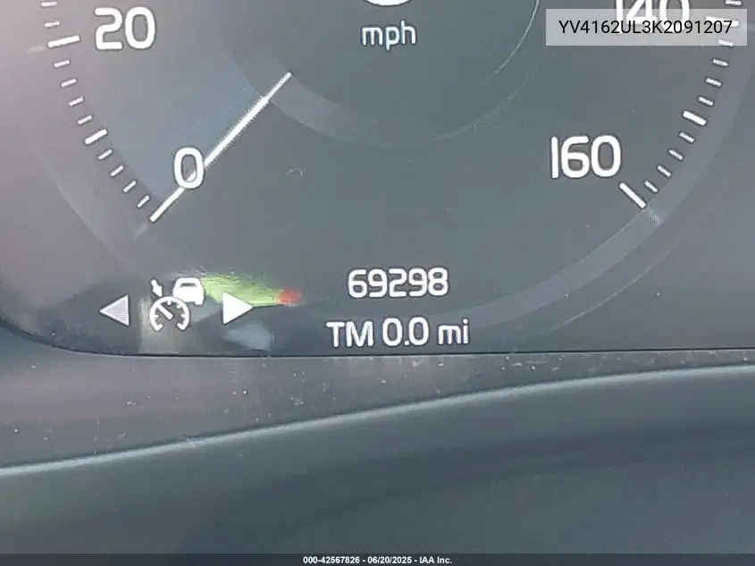 2019 Volvo Xc40 T5 Inscription VIN: YV4162UL3K2091207 Lot: 42567826