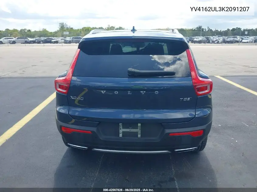 2019 Volvo Xc40 T5 Inscription VIN: YV4162UL3K2091207 Lot: 42567826