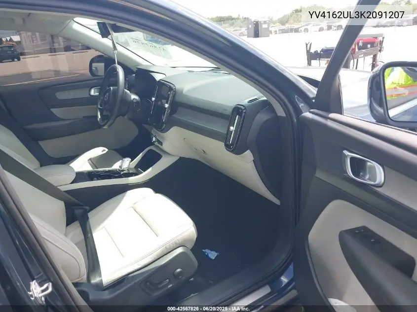 2019 Volvo Xc40 T5 Inscription VIN: YV4162UL3K2091207 Lot: 42567826