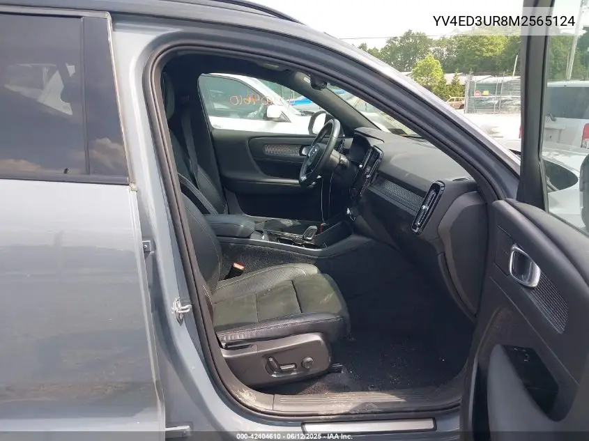 2021 Volvo Xc40 Recharge Pure Electric P8 VIN: YV4ED3UR8M2565124 Lot: 42404610