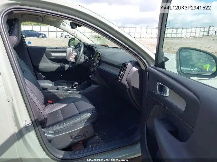 2023 Volvo Xc40 B5 Core VIN: YV4L12UK3P2941522 Lot: 42255803