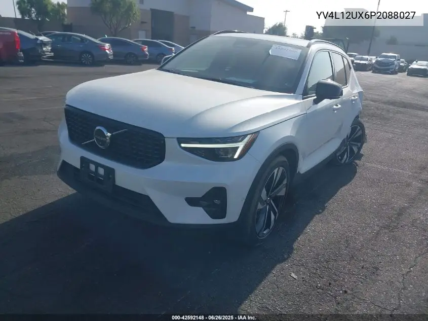 2023 Volvo Xc40 B5 Ultimate Dark Theme VIN: YV4L12UX6P2088027 Lot: 42592148