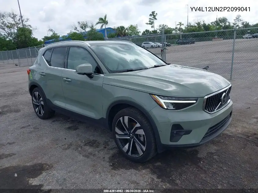 2023 Volvo Xc40 B5 Plus Bright Theme VIN: YV4L12UN2P2099041 Lot: 42614962