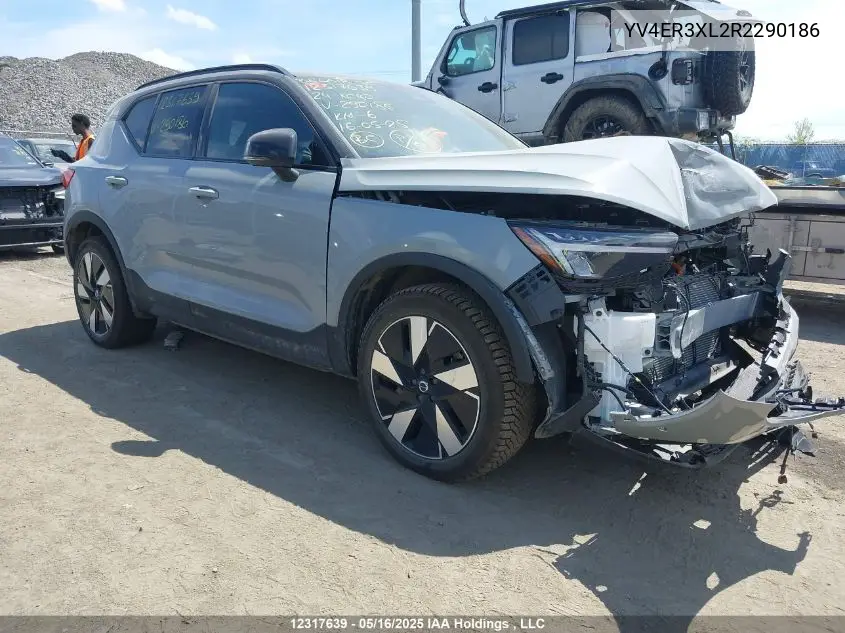 2024 Volvo Xc40 VIN: YV4ER3XL2R2290186 Lot: 12317639