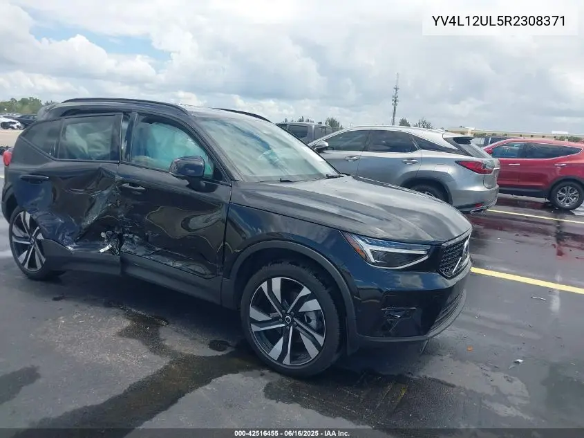 2024 Volvo Xc40 B5 Plus Dark Theme VIN: YV4L12UL5R2308371 Lot: 42516455