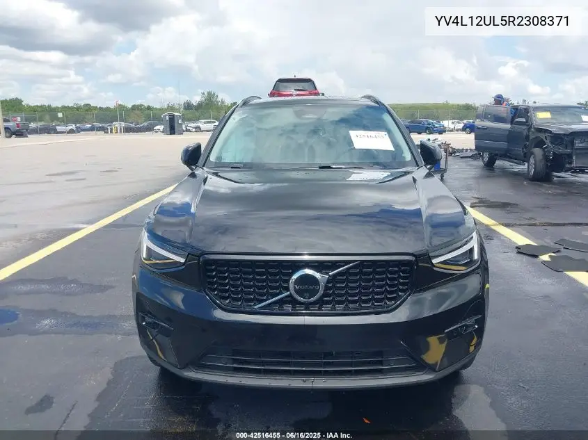 2024 Volvo Xc40 B5 Plus Dark Theme VIN: YV4L12UL5R2308371 Lot: 42516455