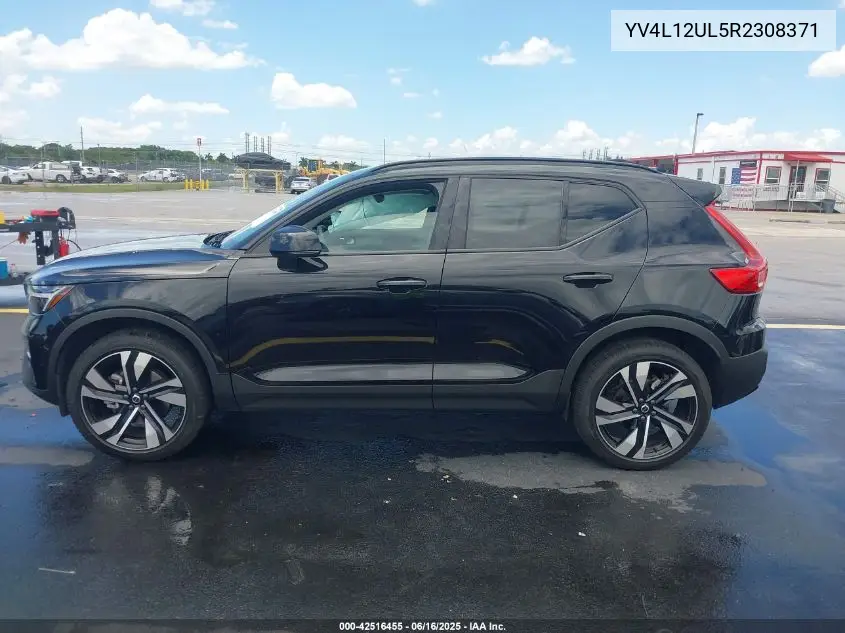 2024 Volvo Xc40 B5 Plus Dark Theme VIN: YV4L12UL5R2308371 Lot: 42516455