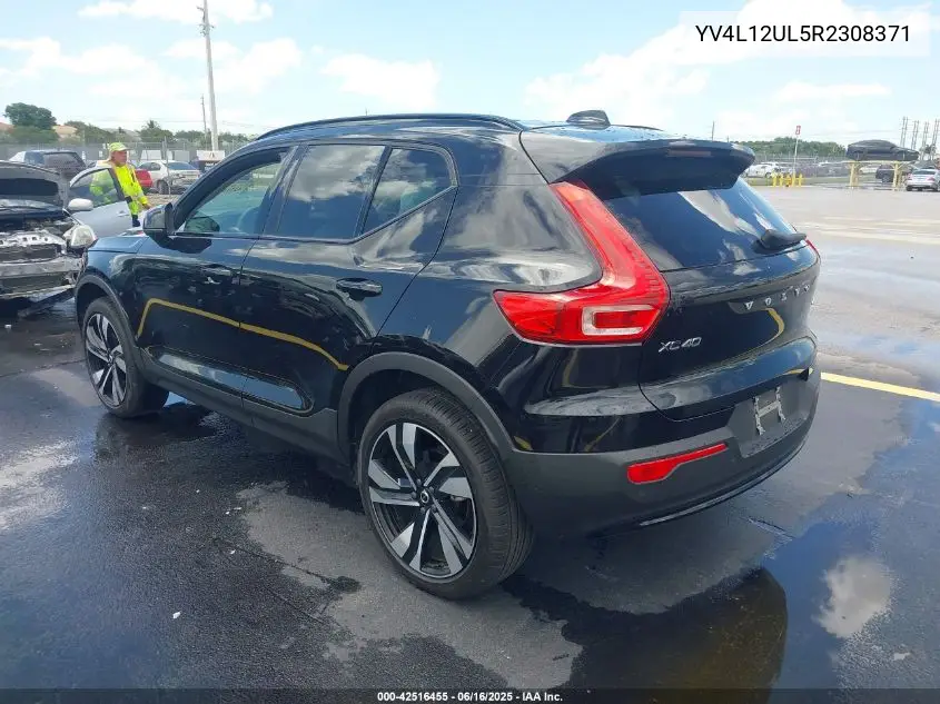 2024 Volvo Xc40 B5 Plus Dark Theme VIN: YV4L12UL5R2308371 Lot: 42516455