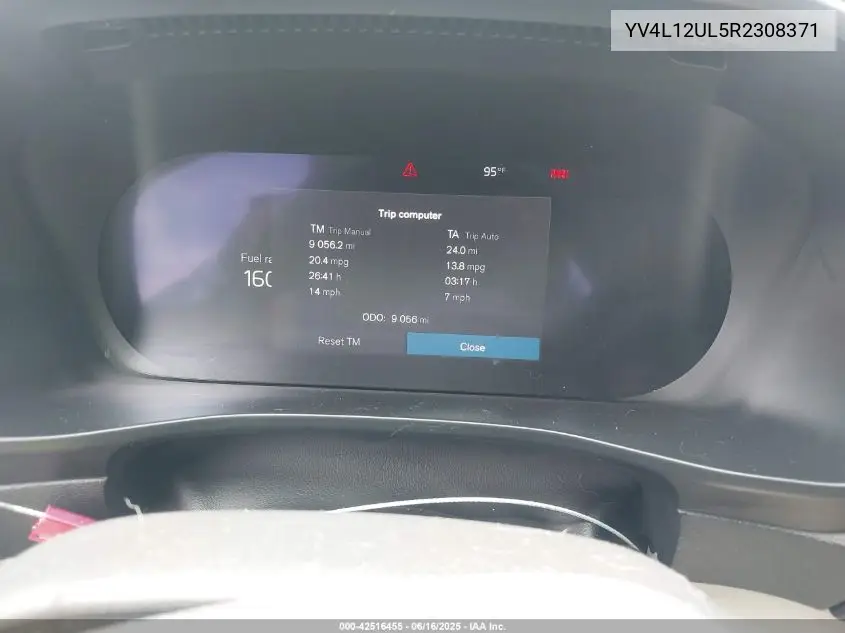 2024 Volvo Xc40 B5 Plus Dark Theme VIN: YV4L12UL5R2308371 Lot: 42516455
