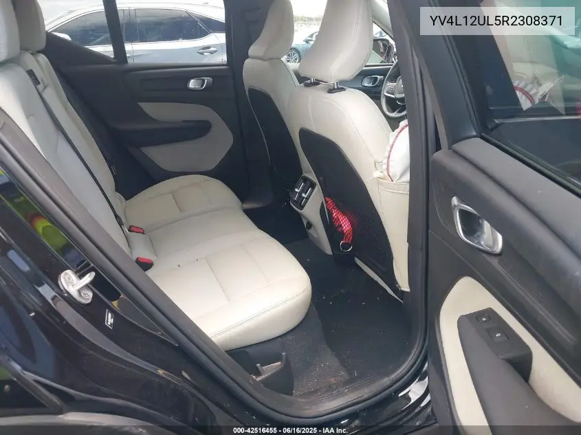 2024 Volvo Xc40 B5 Plus Dark Theme VIN: YV4L12UL5R2308371 Lot: 42516455