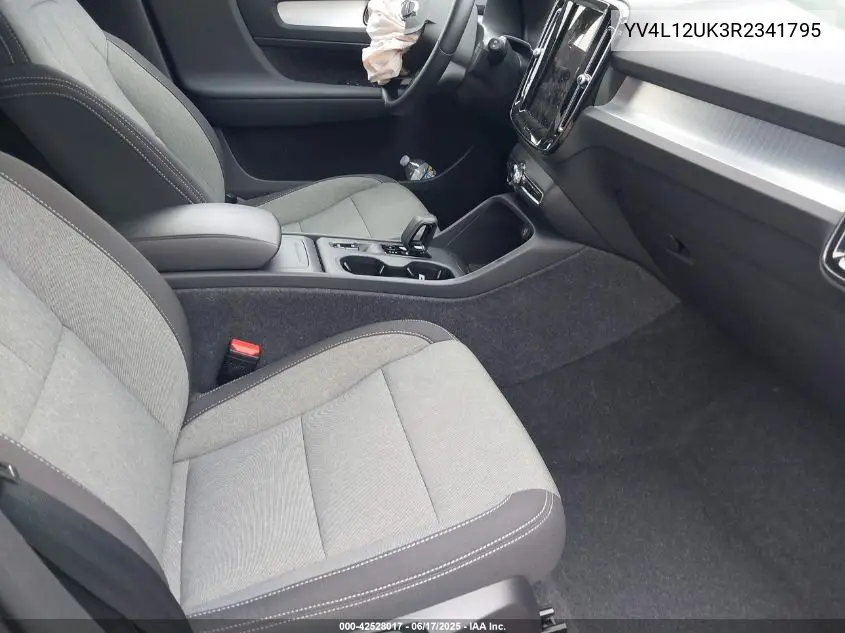 2024 Volvo Xc40 B5 Core Bright Theme/B5 Core Dark Theme VIN: YV4L12UK3R2341795 Lot: 42528017