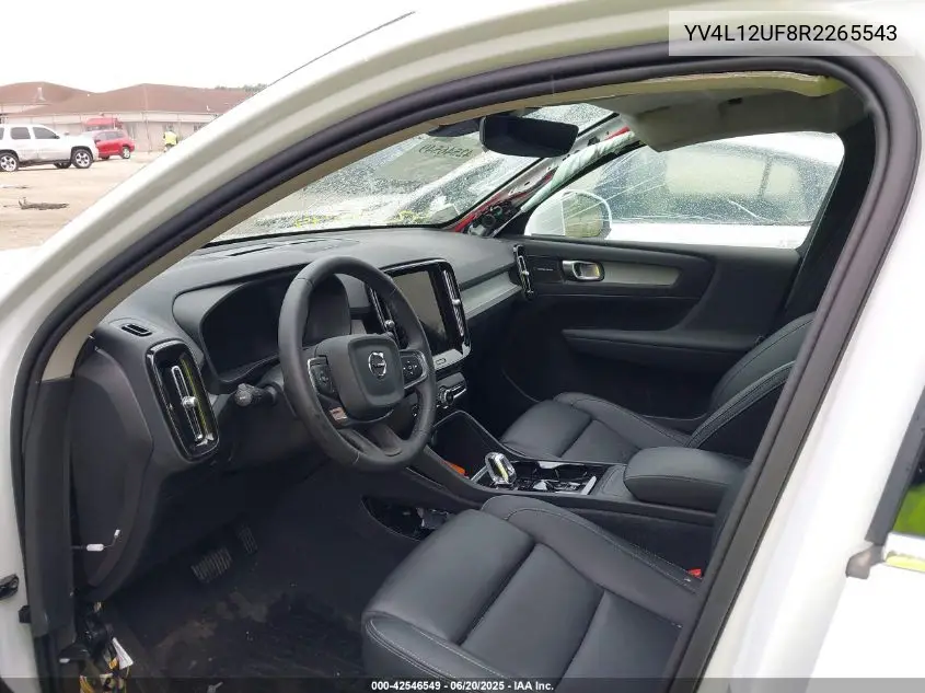 2024 Volvo Xc40 B5 Ultimate Bright Theme VIN: YV4L12UF8R2265543 Lot: 42546549