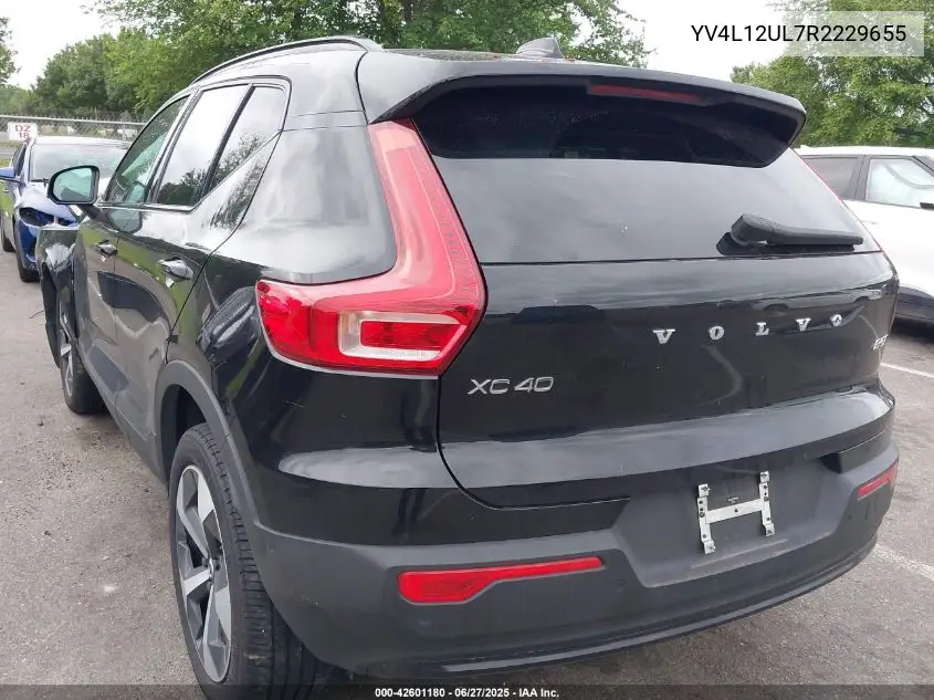 2024 Volvo Xc40 B5 Plus Dark Theme VIN: YV4L12UL7R2229655 Lot: 42601180