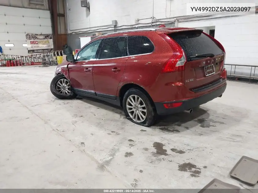 2010 Volvo Xc60 T6/T6 R-Design VIN: YV4992DZ5A2023097 Lot: 42219959