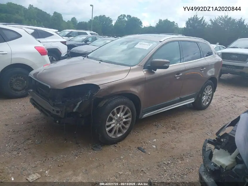 2010 Volvo Xc60 T6/T6 R-Design VIN: YV4992DZ1A2020844 Lot: 42221723