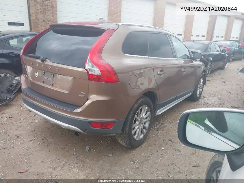 2010 Volvo Xc60 T6/T6 R-Design VIN: YV4992DZ1A2020844 Lot: 42221723