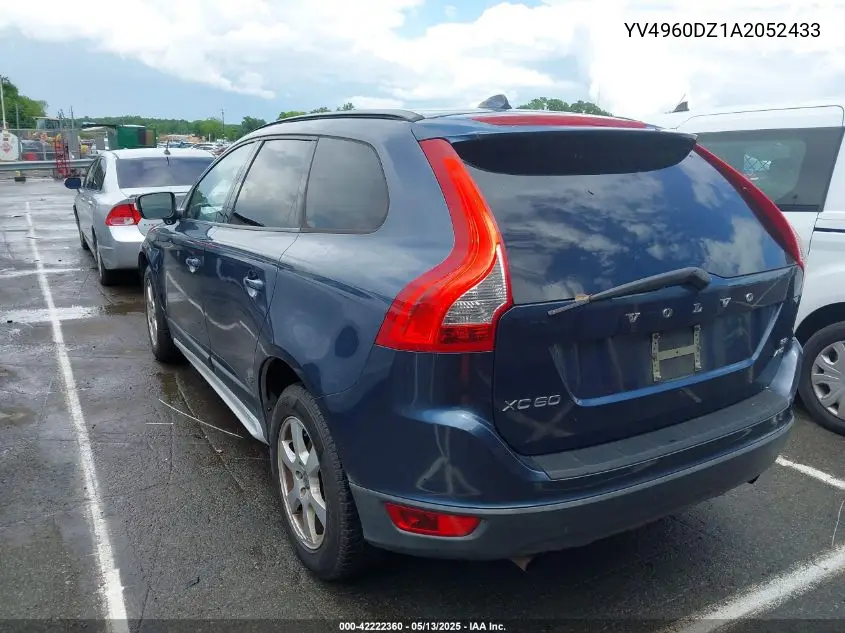 2010 Volvo Xc60 3.2 VIN: YV4960DZ1A2052433 Lot: 42222360