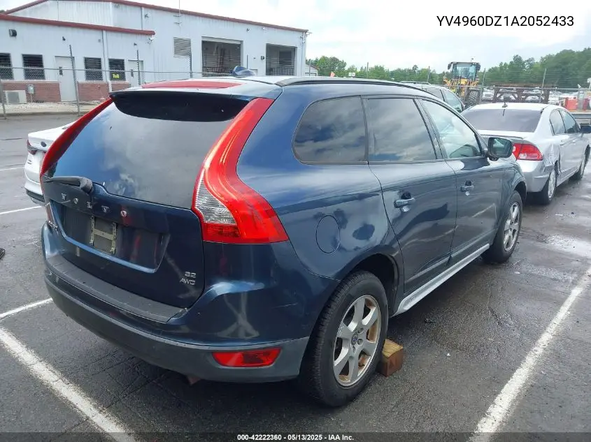 2010 Volvo Xc60 3.2 VIN: YV4960DZ1A2052433 Lot: 42222360
